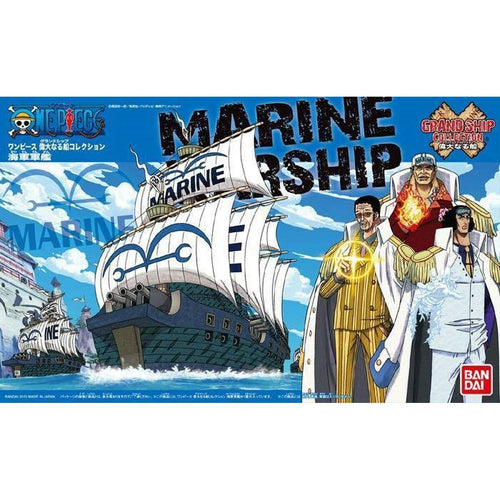 Collectable Figures One Piece GRAND SHIP COLLECTION MARINE SHIP Plastic (Plastic)-1