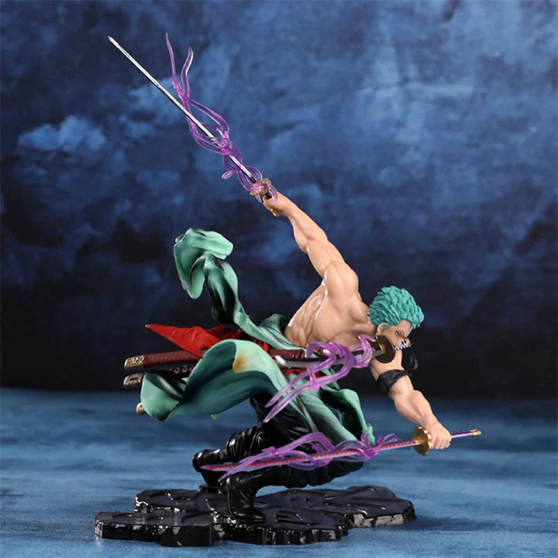 One Piece 10CM Roronoa Zoro Figure Toy-2